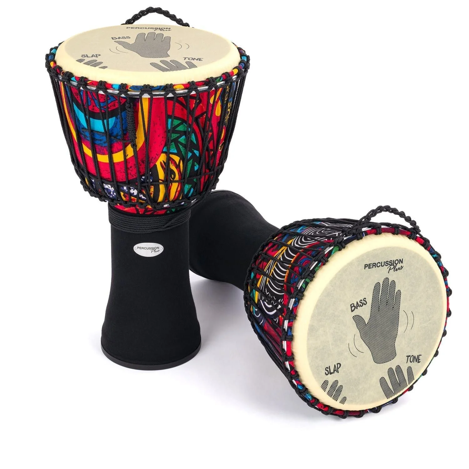 Percussion Plus Slap djembe - 8 inch
  diameter, 40cm high - rope tuned