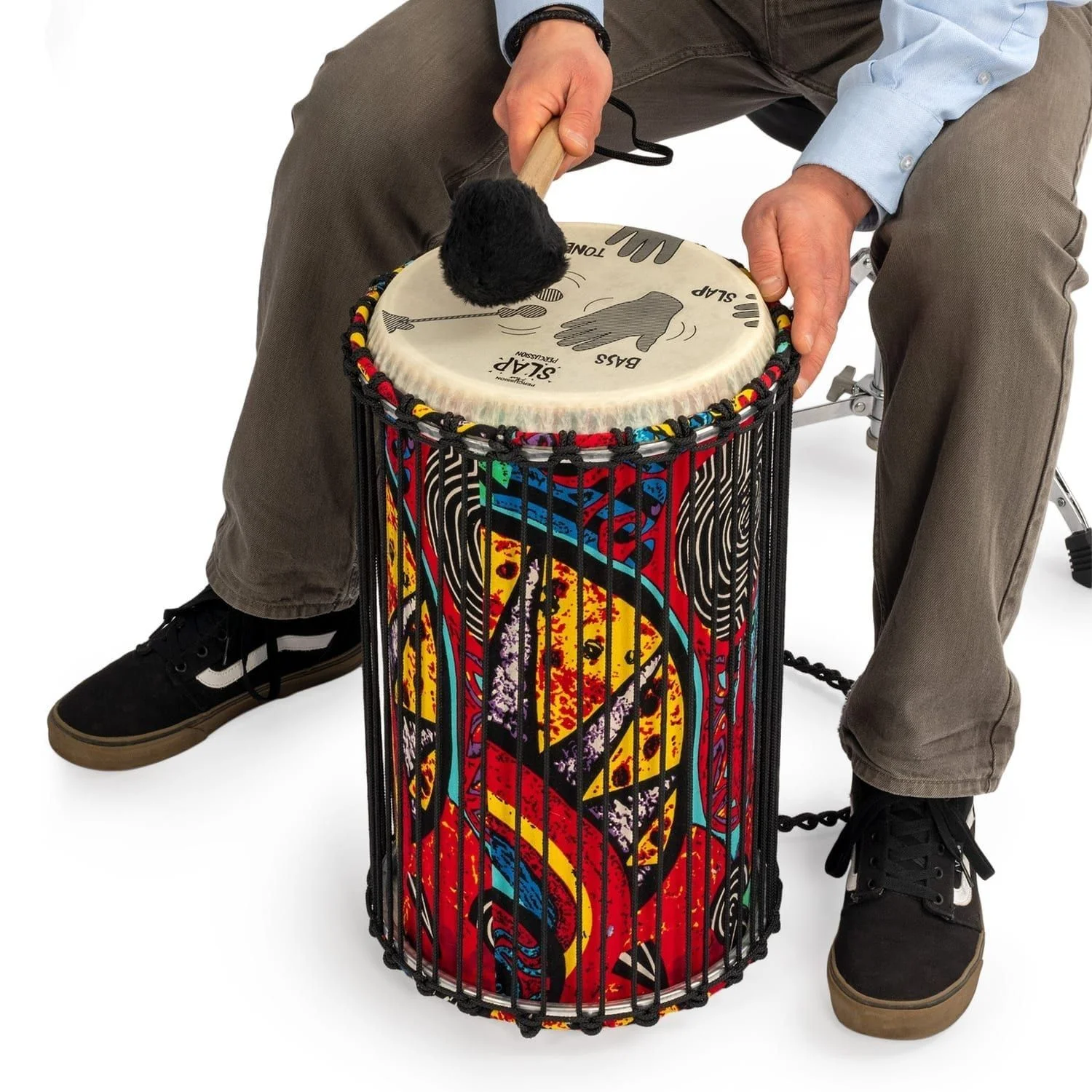 Percussion Plus Slap - djun djun - played