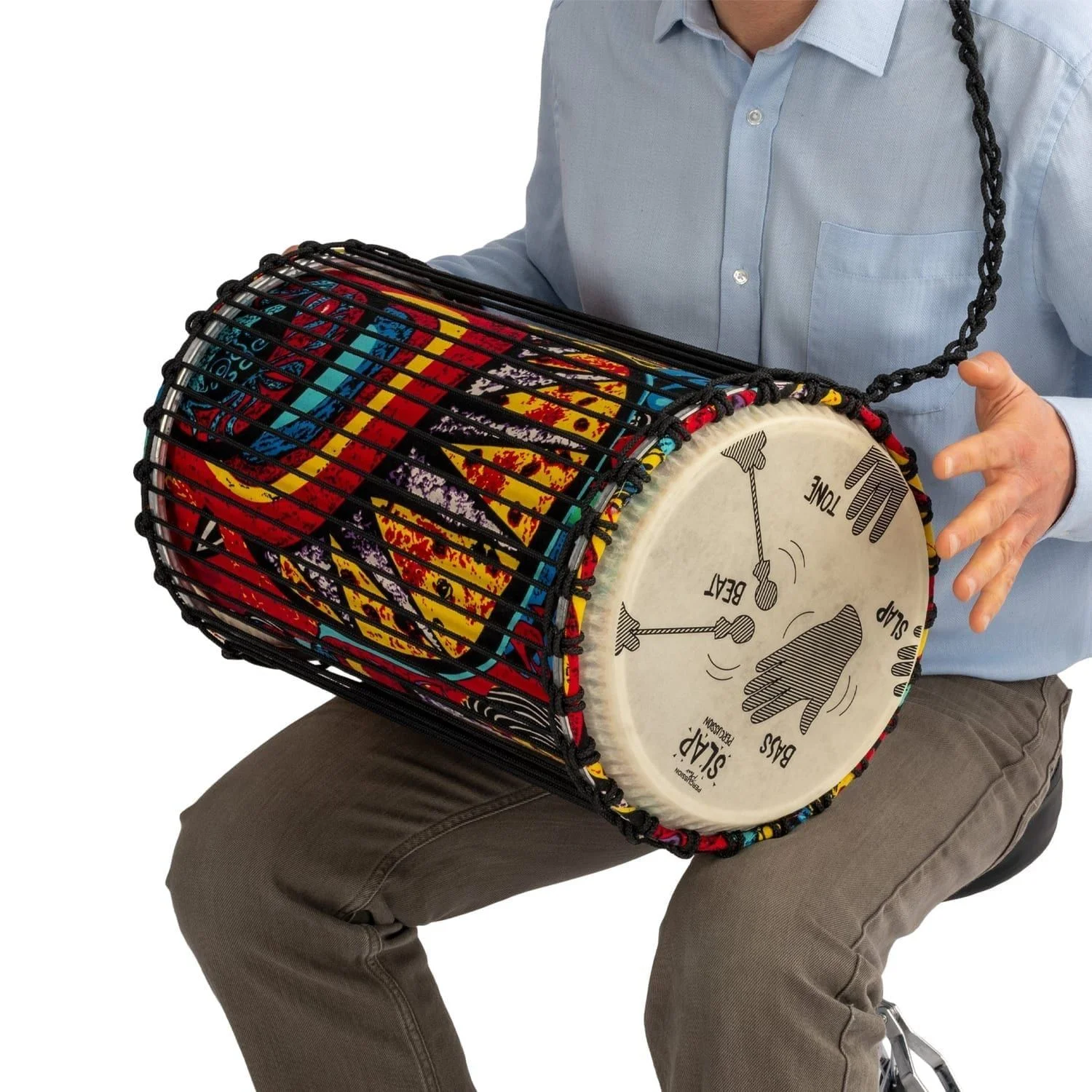 Percussion Plus Slap - djun djun - played