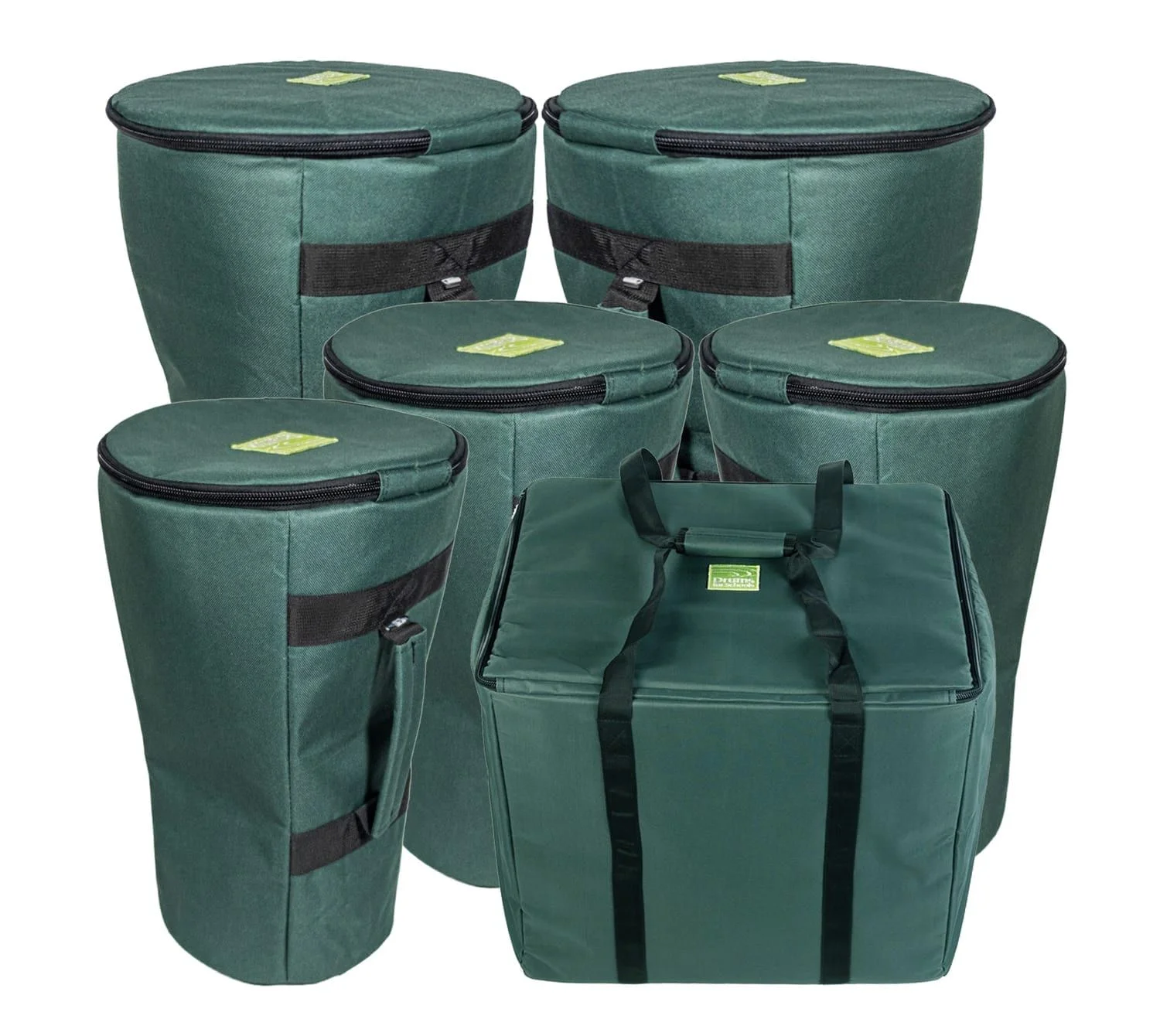 Image of CP-ADBAp10-w -Storage carry bag for 10 Primary WT djembe sets