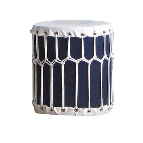 authentic Japanese Taiko Practice Drum. Includes a stand and bachi for full, immersive drumming.