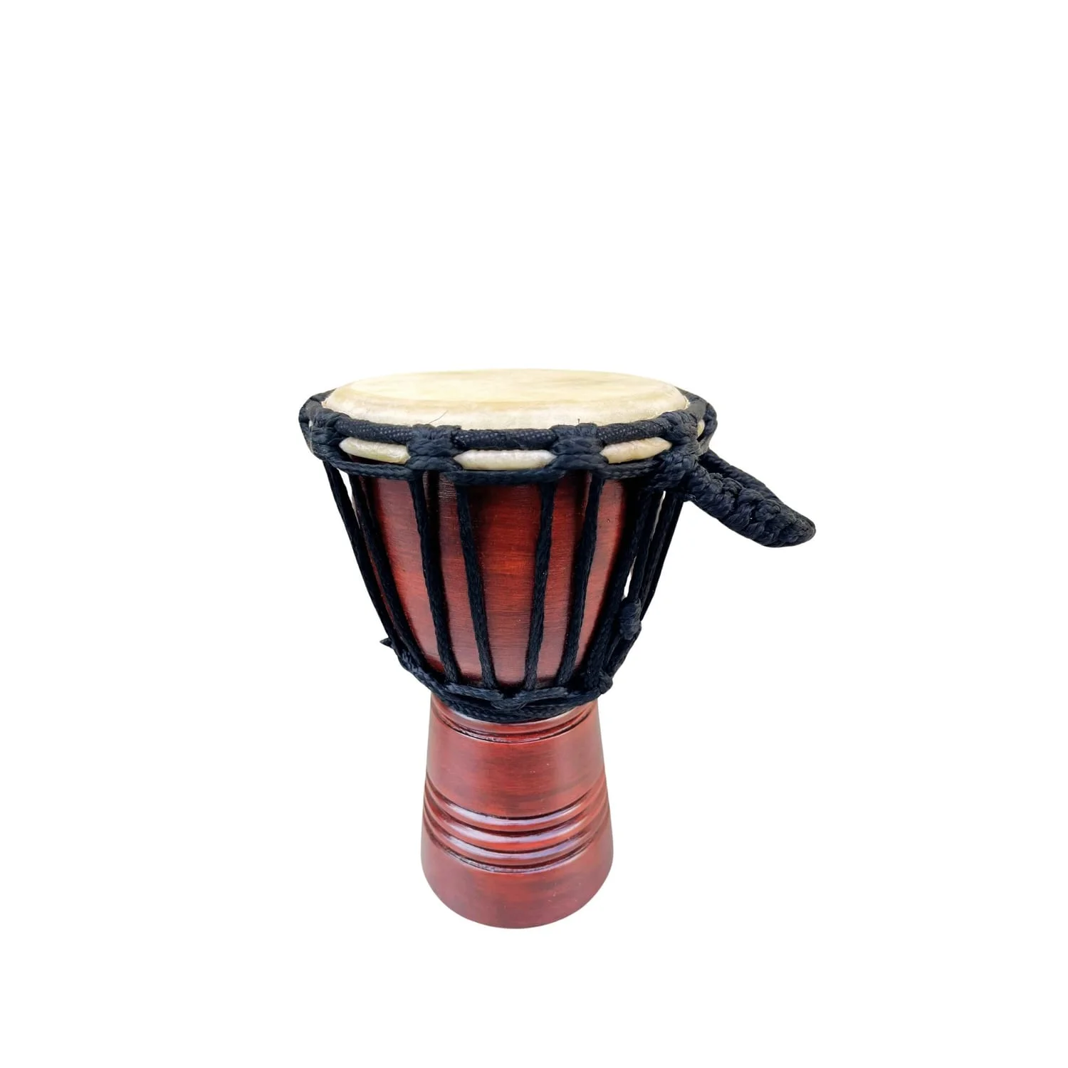 djembe drum 5.5 inch, budget friendly, crafted from sustainable deep-carved wood