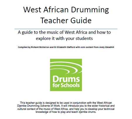 West African Drumming - Teacher Guide cover