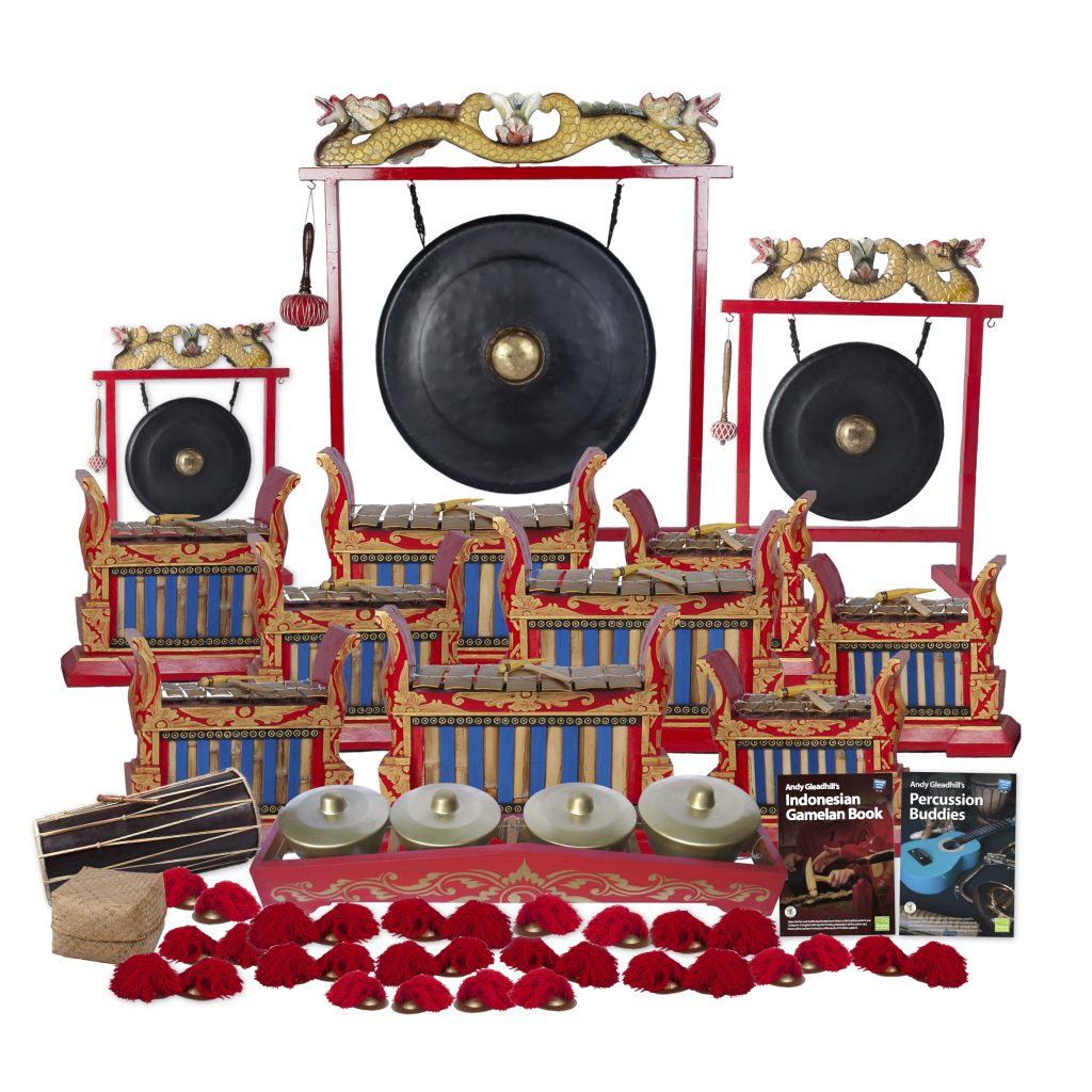 Gamelan Metallophone & Percussion Sets Drums for Schools