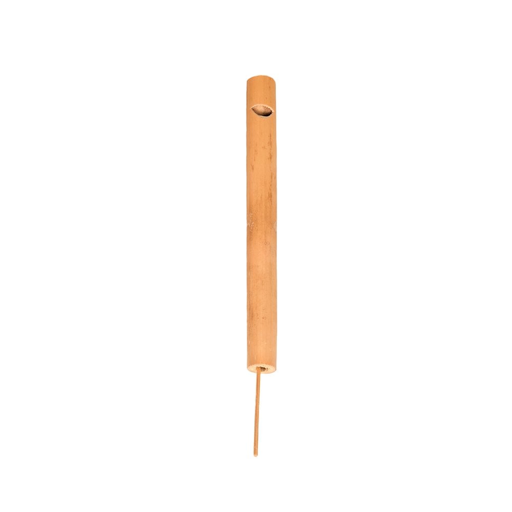 Swanee Whistle - 20cm, natural, bamboo,upright shot.