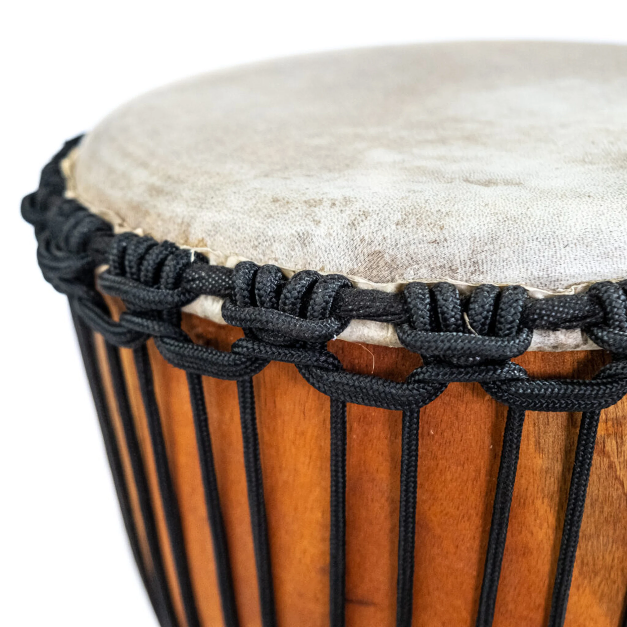 Djembe Drum 11" diameter, 50cm high, Pro Wide Top, wood - Image 7