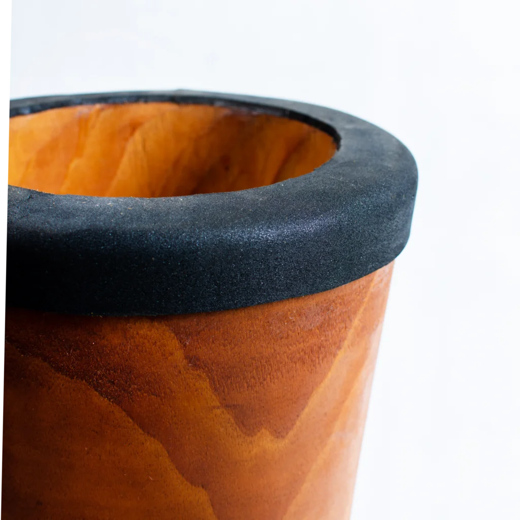 Djembe Drum 11" diameter, 50cm high, Pro Wide Top, wood - Image 6