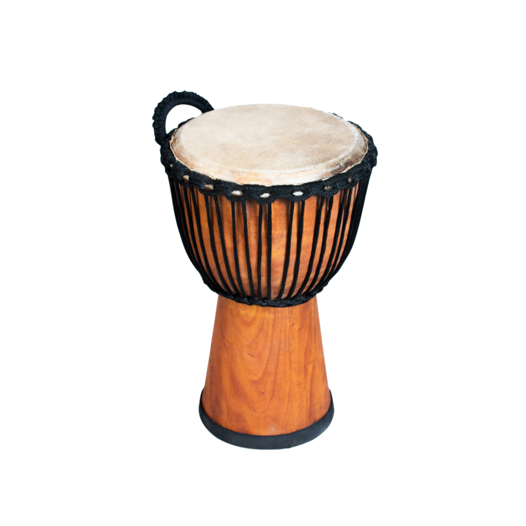 West African Drumming Primary 10 Wide Top Djembe Drum Set Drums