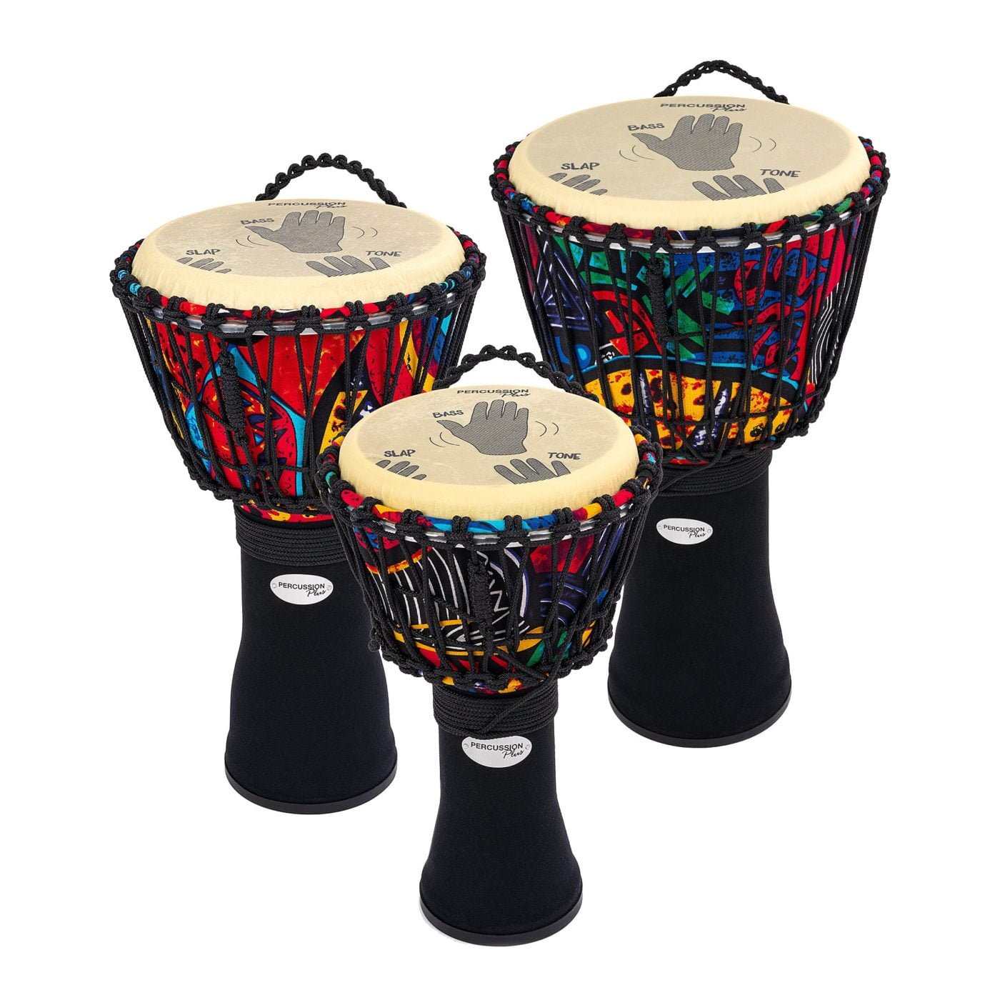 30 Slap Lightweight Ropetuned Djembe Drum Ensemble Set