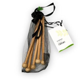 Wooden Drum Stick / Beater - Medium (20cm) - pack of 5